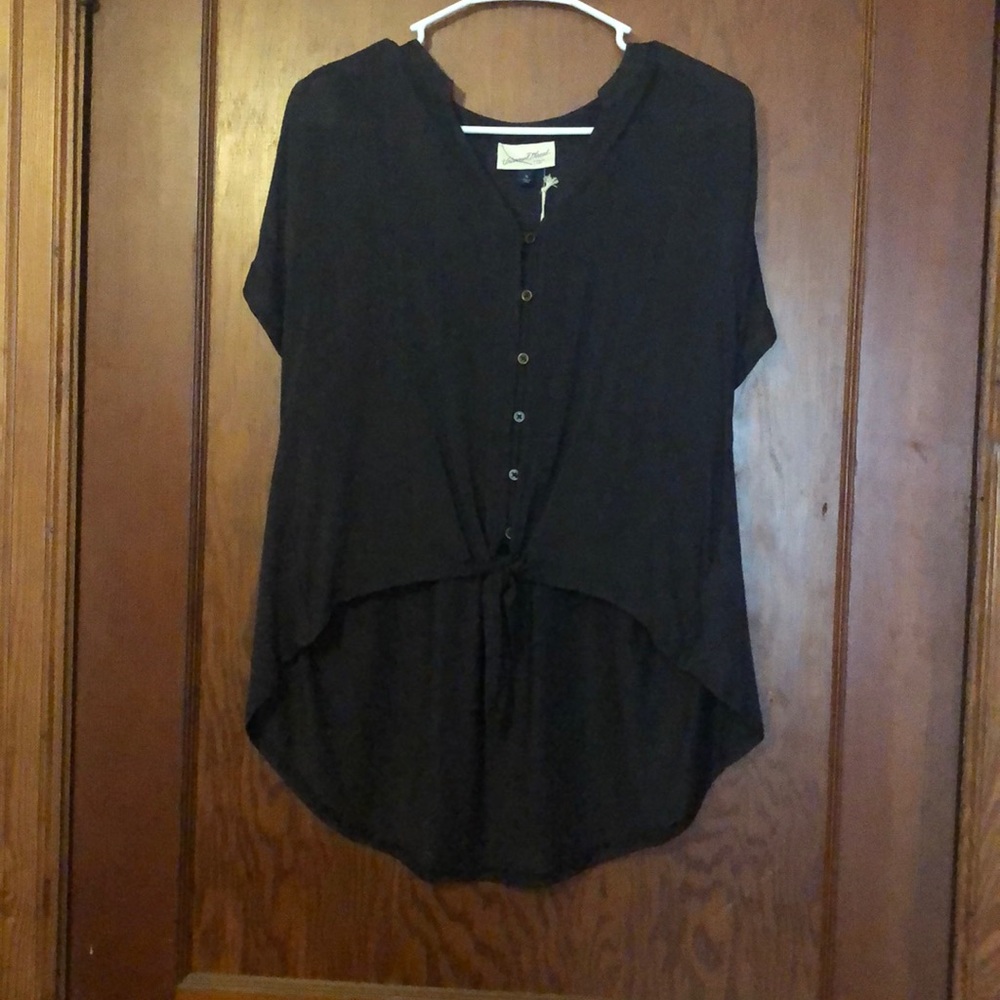 Dark grey shirt